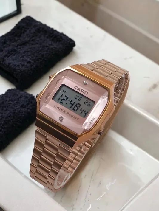 Relógio Casio Mini Rose