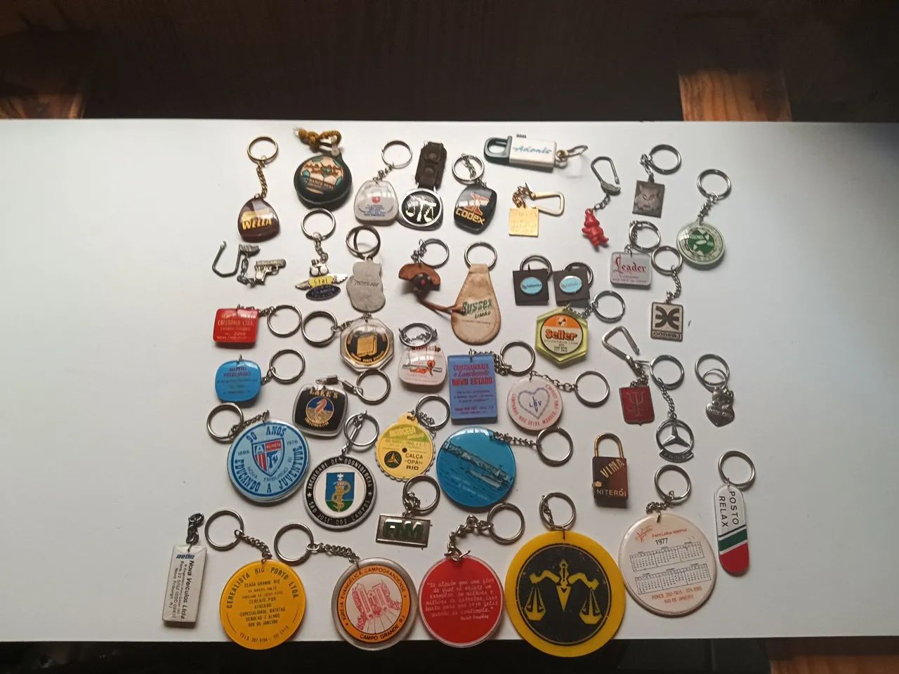 Incrível coleção de chaveiros da metade do século passado  - Foto 3