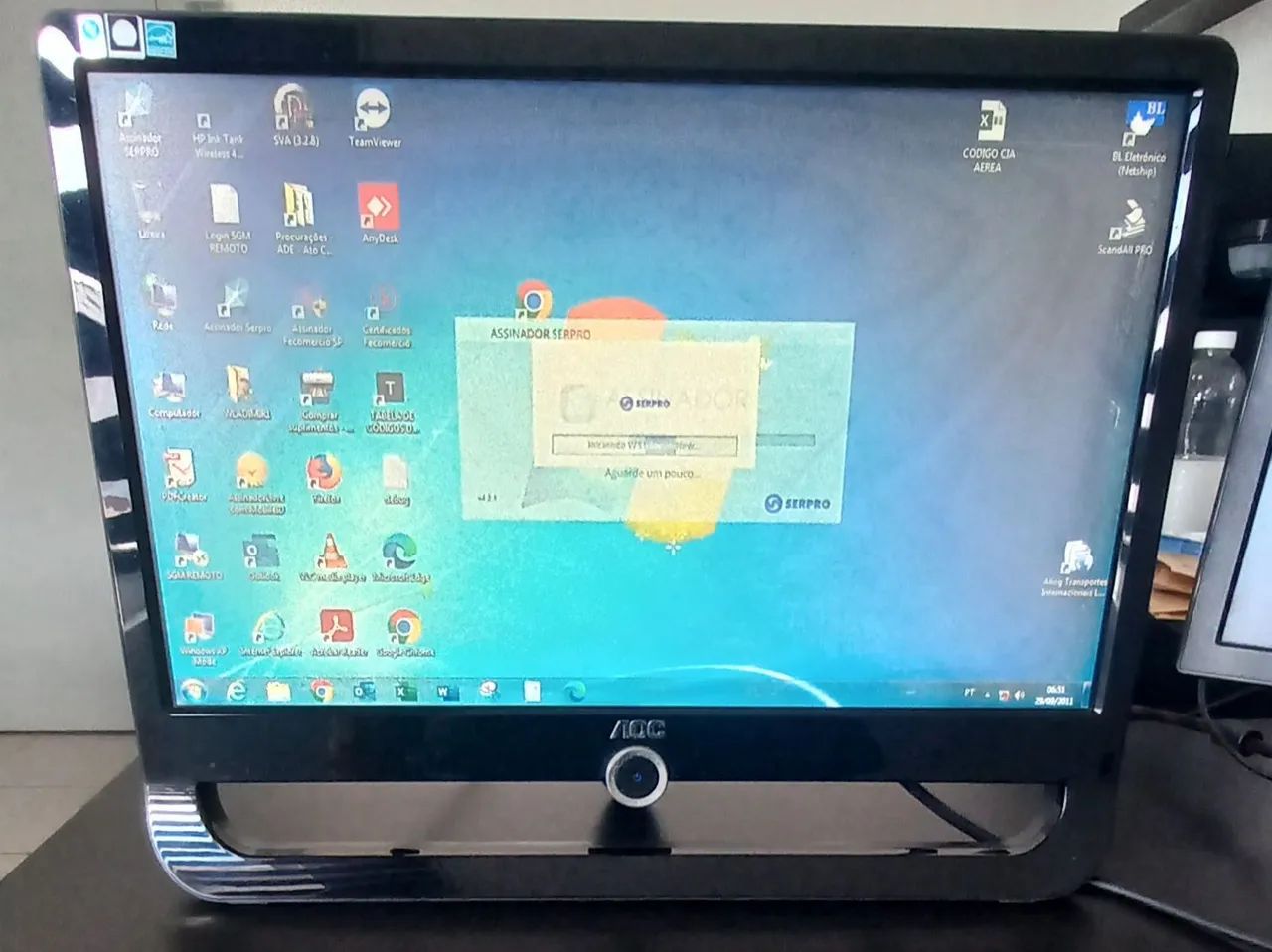 Monitor AOC 21.5 polegadas