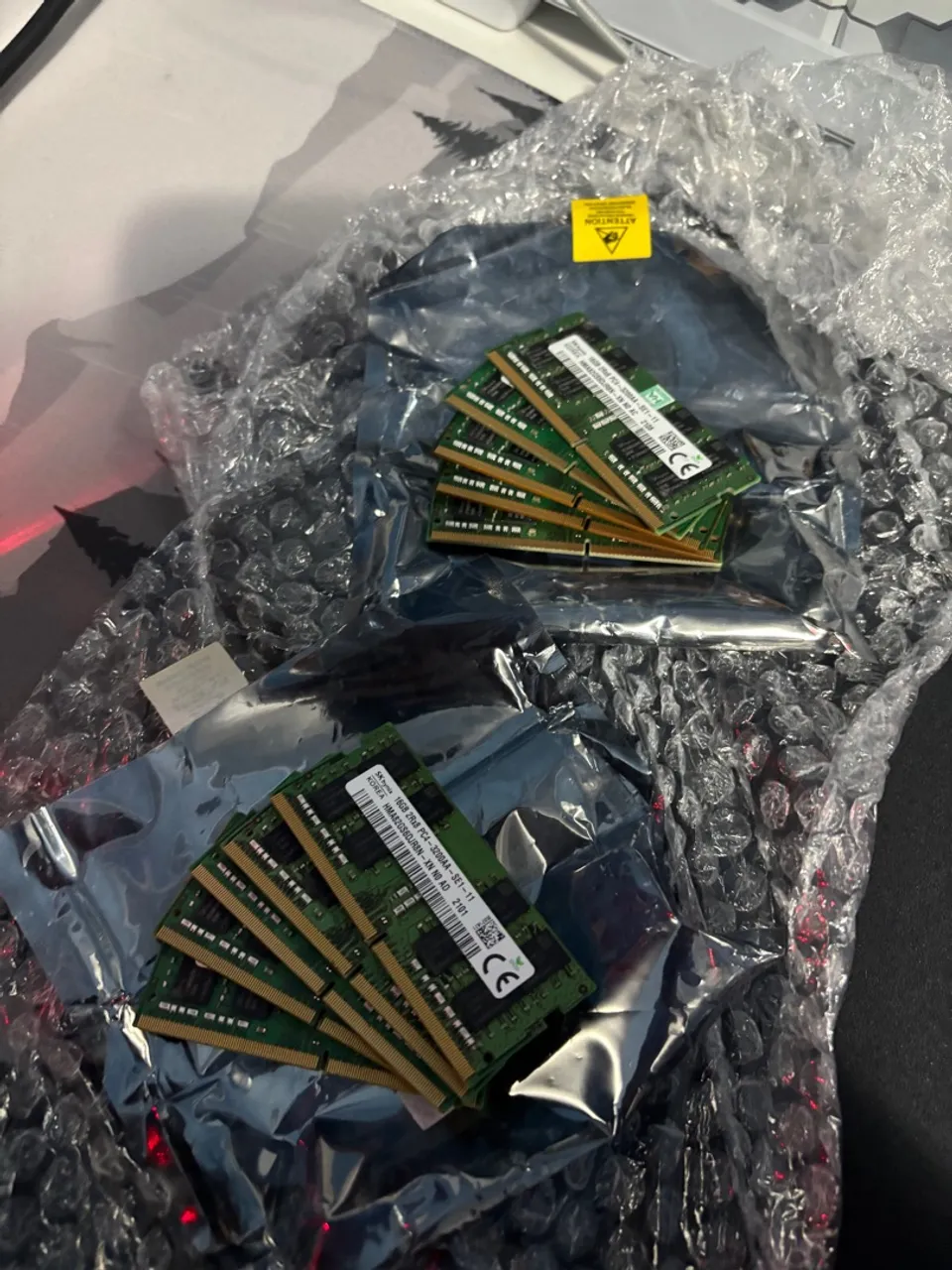 Memória Ram DDR4 16gb para notebook (novas)