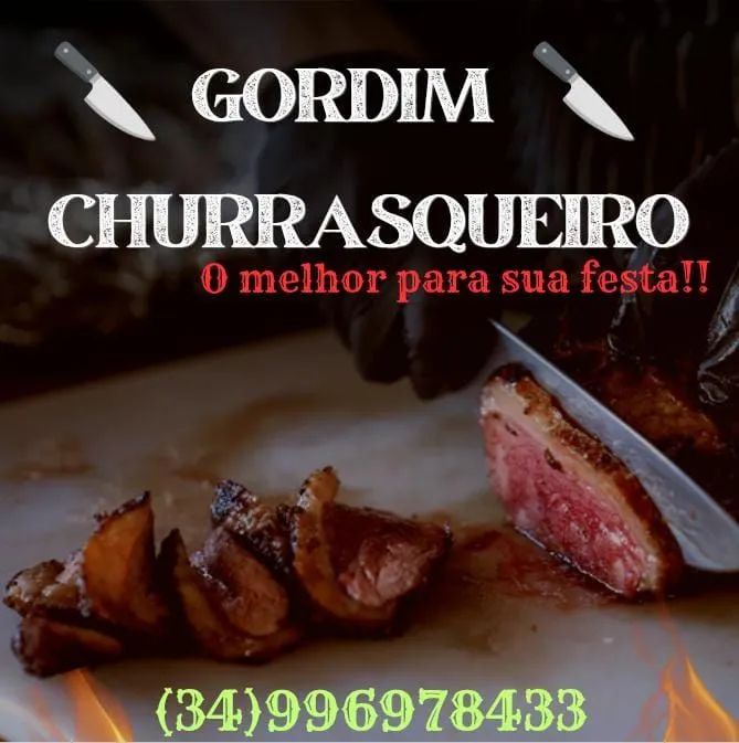 Churrasqueiro para qualquer festa 