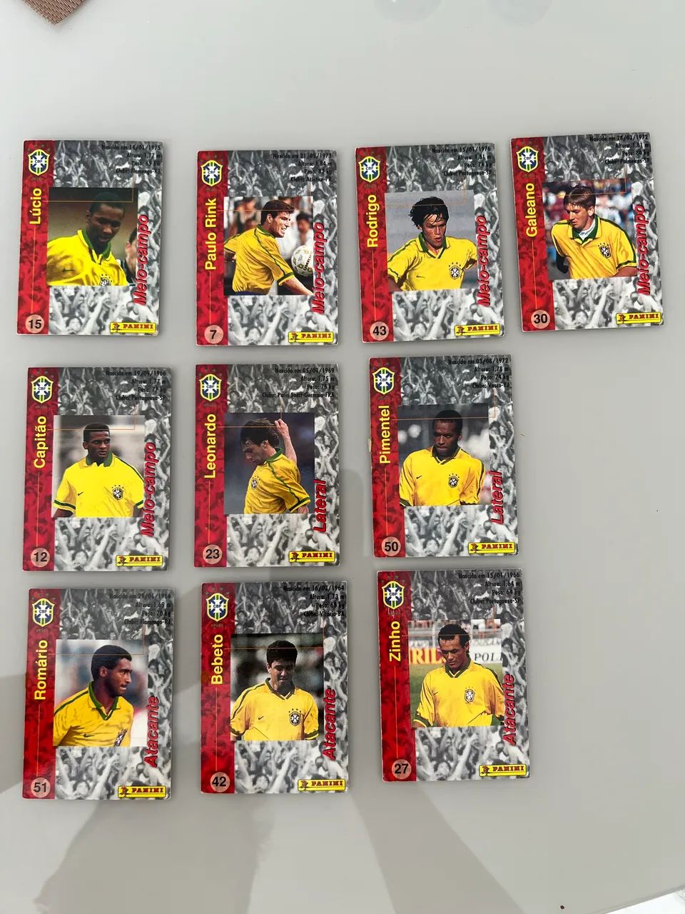 Lote Futcards Coca-Cola 1997 Copa 1998 - Foto 2