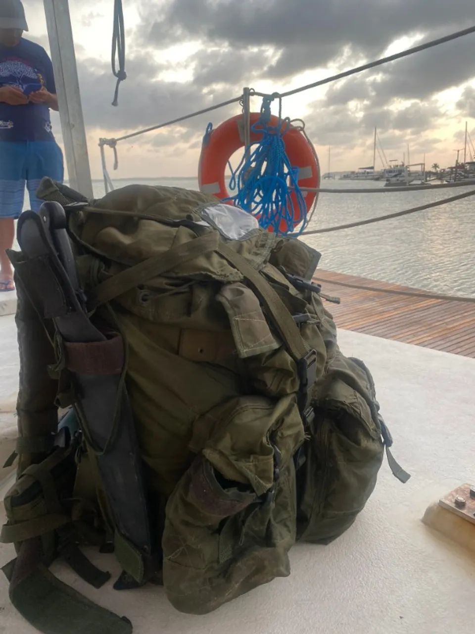 MOCHILA GRANDE CAPACIDADE (GC) PARA CURSO OPERACIONAL/ATIVIDADES AO AR LIVRE - Foto 2