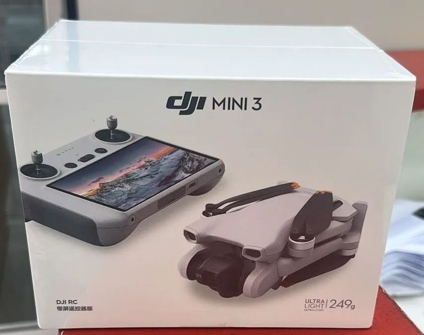 Drone DJI mini 3 standart controle com tela NOVO (LACRADO)