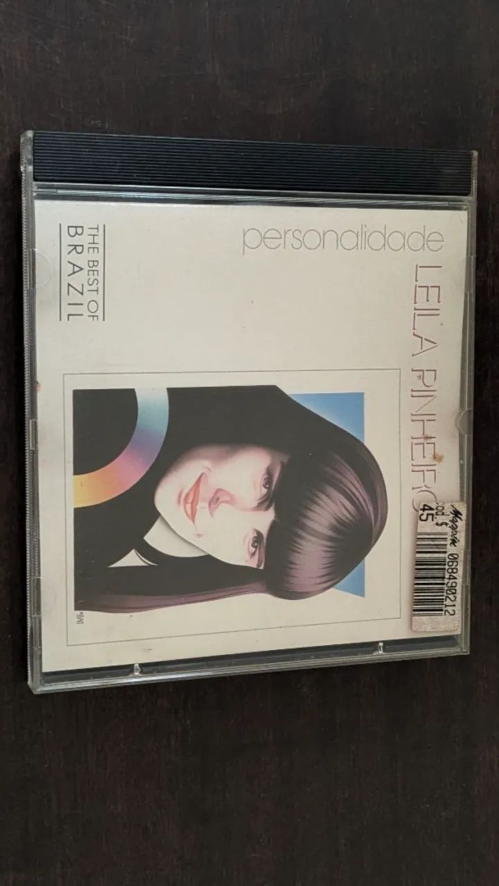 CD Leila Pinheiro - Personalidade (1993) - Original e Impecável