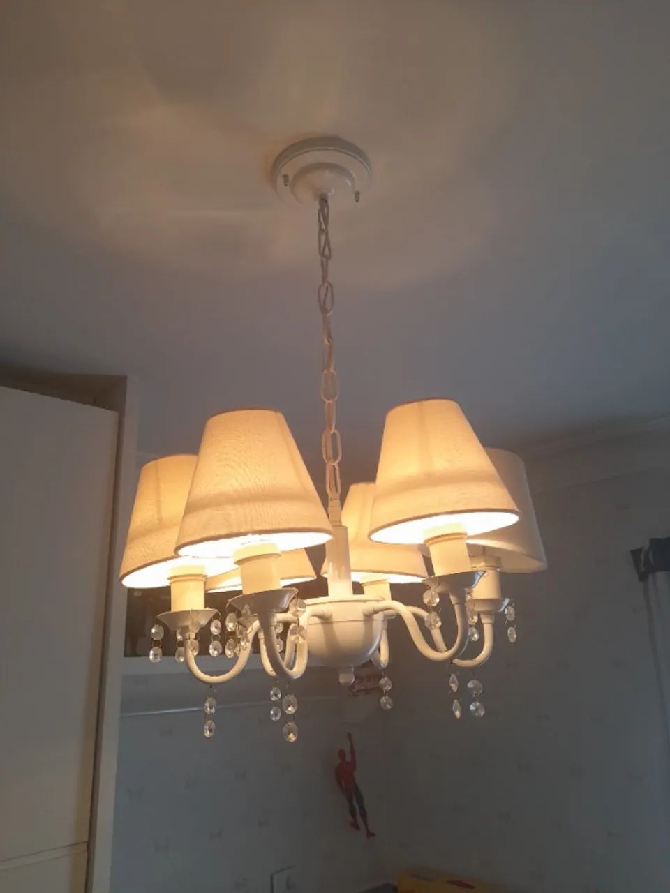 Lustre 6 lâmpadas imperial - Foto 3