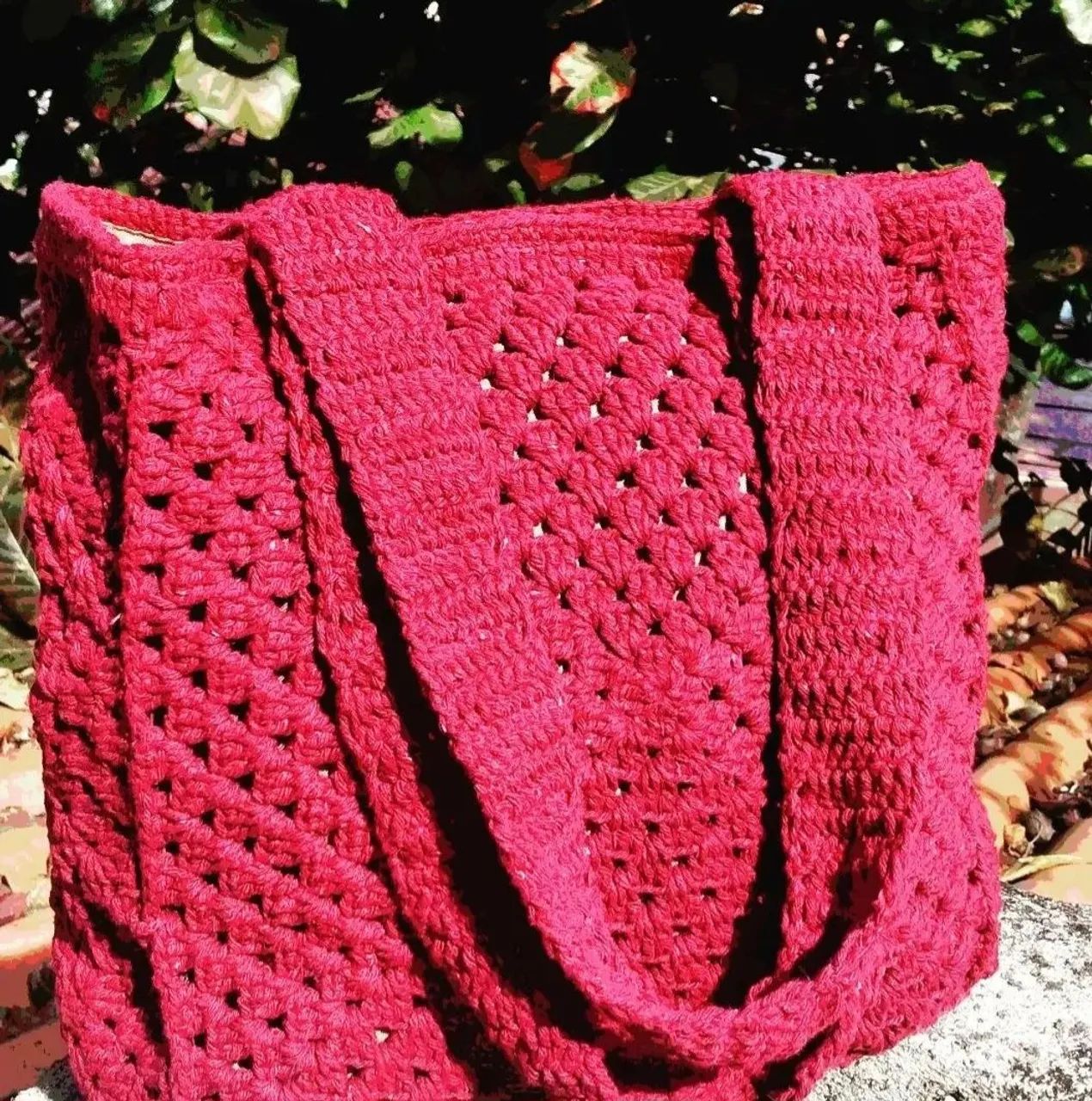 Bolsa de crochê