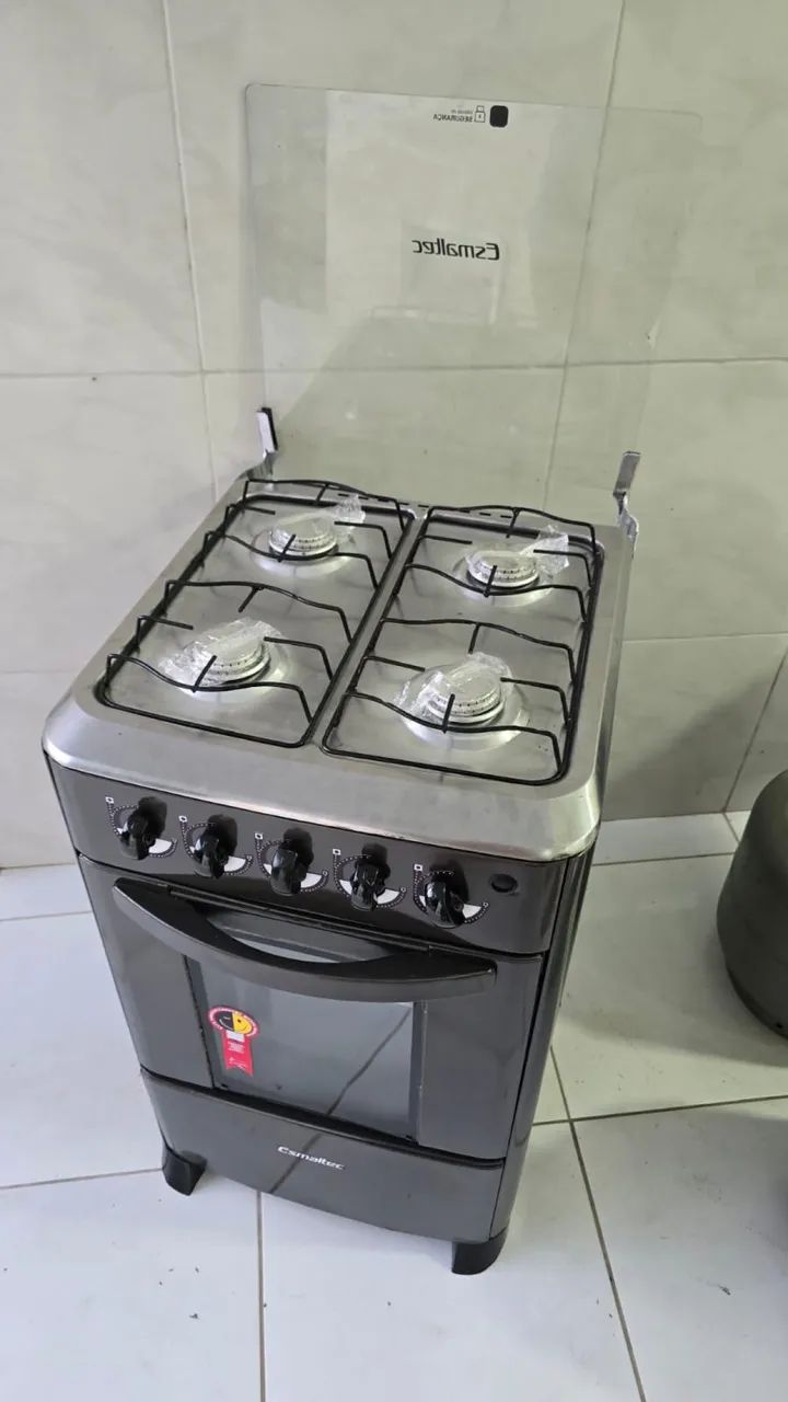 FOGÃO 4 BOCAS ESMALTEC