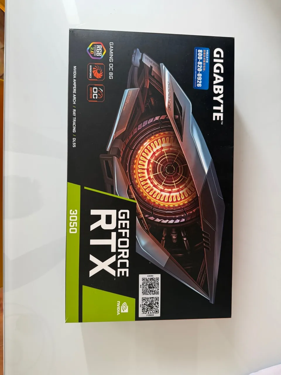 Placa de Vídeo Gigabyte GeForce RTX 3050 8GB