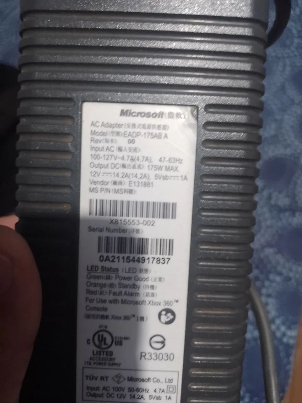 Fonte Xbox 360 fat - funcionando perfeitamente! - Foto 4