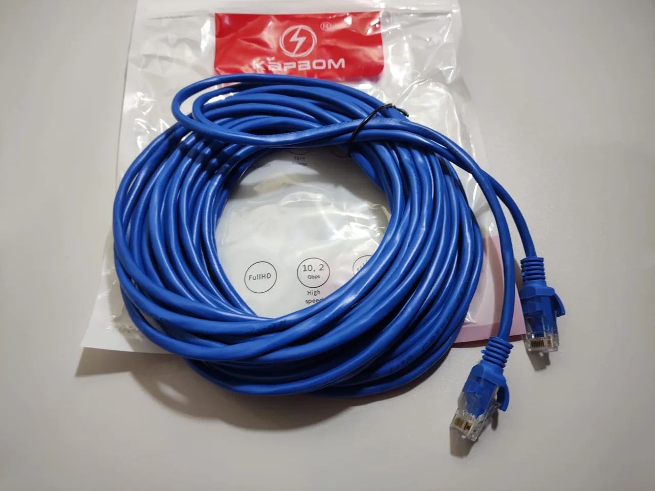 VENDO CABO DE REDE RJ45, MODELO KAP-W-10M - Foto 2