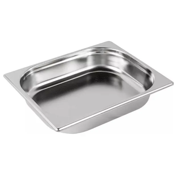 Cuba Inox 1/2 65mm Gp196 para rechaud, Sel-Servic e Açaiteria