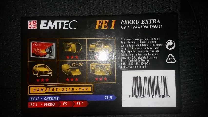 Fita Cassete (Lacrada Raridade) - Foto 2