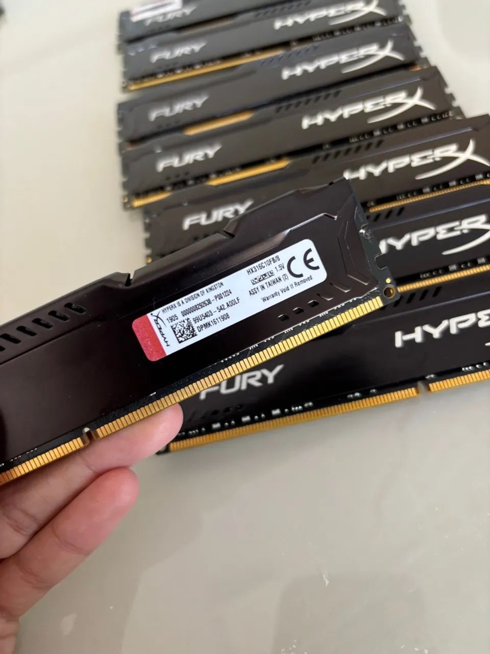 LOTE 8 MEMÓRIA RAM HYPERX 4G DDR3 - Foto 4