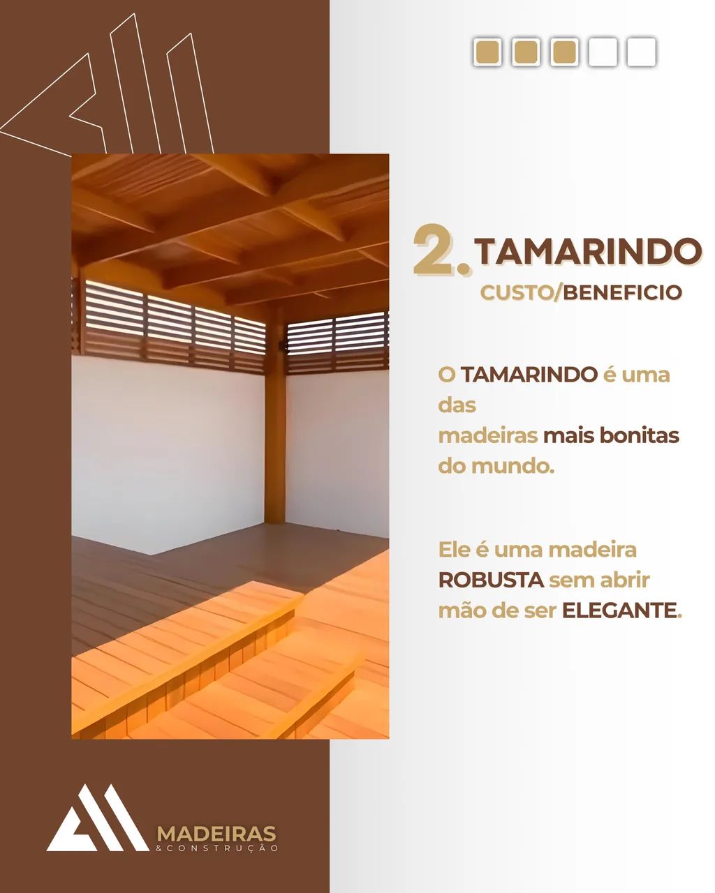 Deck Tamarindo Promoção m2 - Foto 2