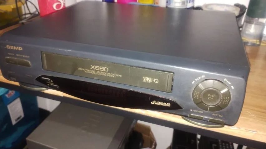 SUCATA VÍDEO CASSETE SEMP X680 PARA PEÇAS  - Foto 4