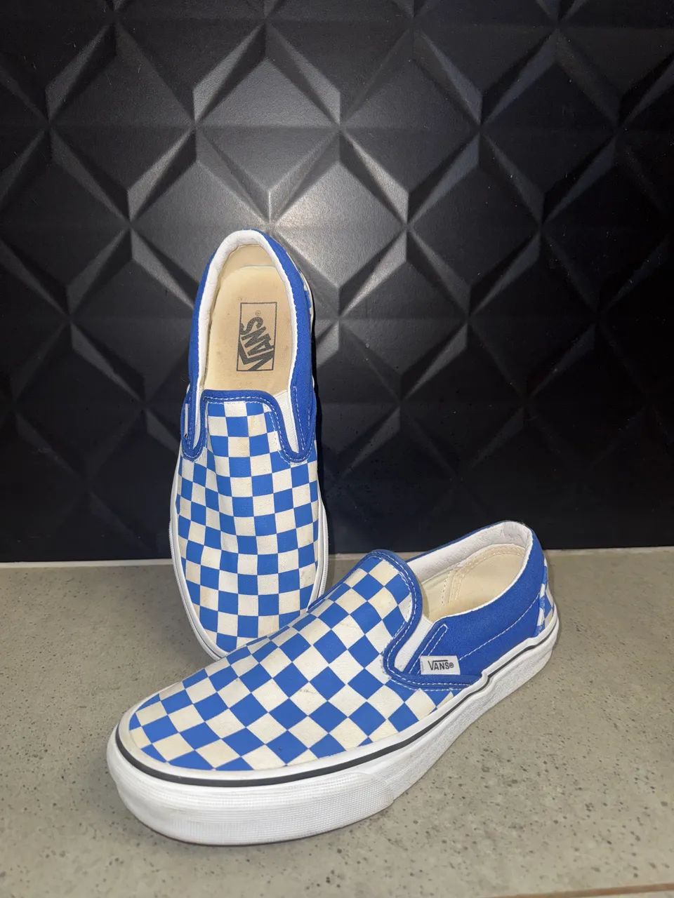 Vans Xadrez Tenis Da Vans PreÃ§o Tênis Vans Classic Slip-On Com