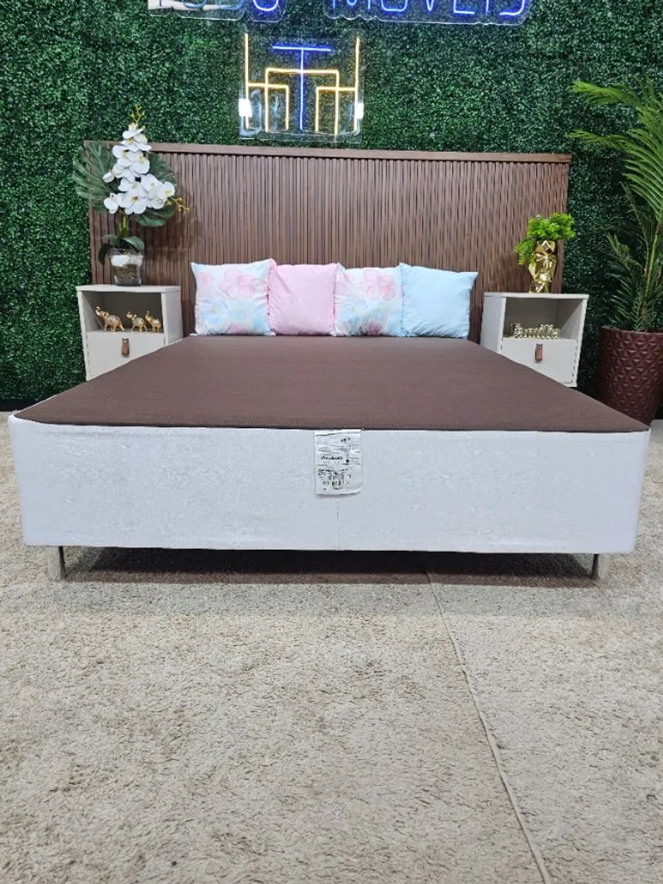 INSTA @TUDO_MOVEIS BASE BOX CASAL ORTOBOM EM CORINO