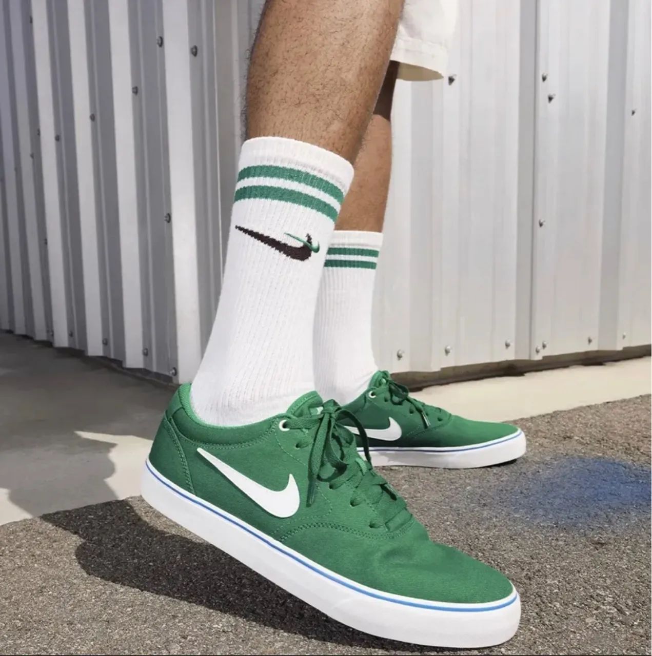 Nike SB Chron 2 Canvas Green - 40 BR - Foto 5