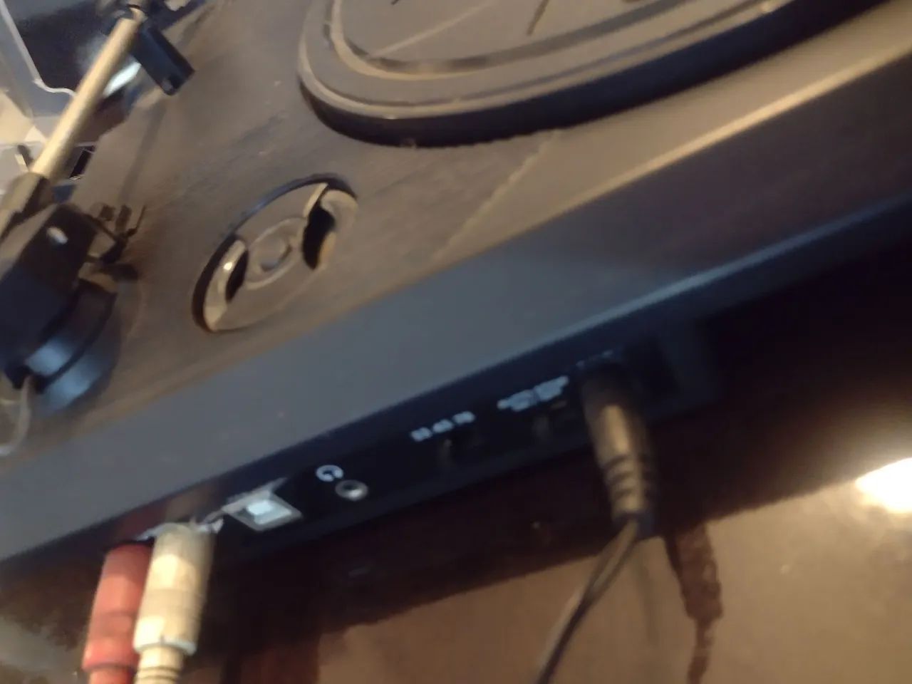 Toca-discos Vinil com USB - Novo - Foto 4