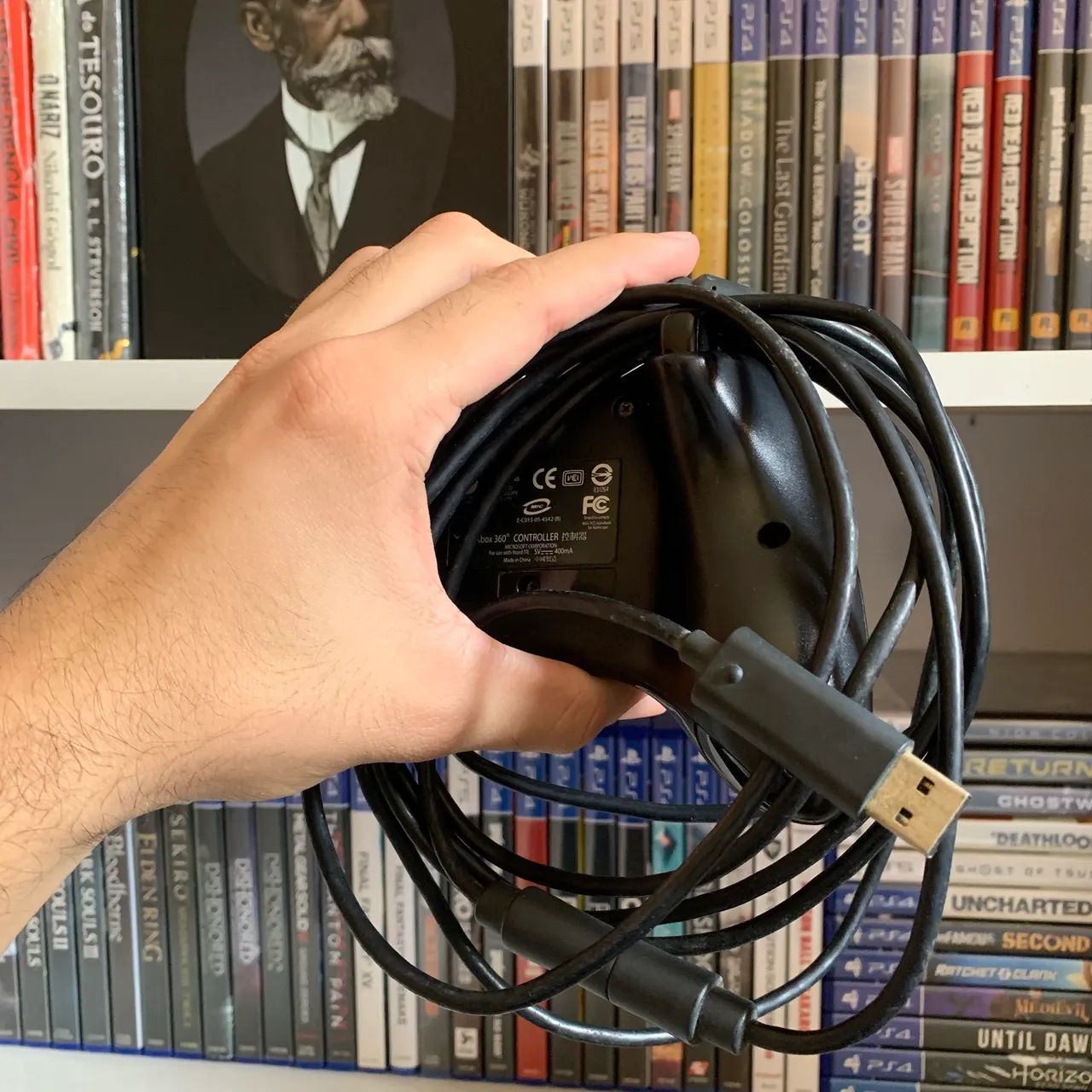 Controle de Xbox 360 Original C/ Fio64303556593283121