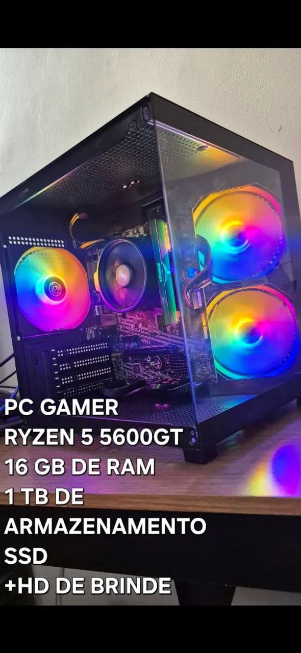 PC gamer ryzen 7 5700g - Foto 2