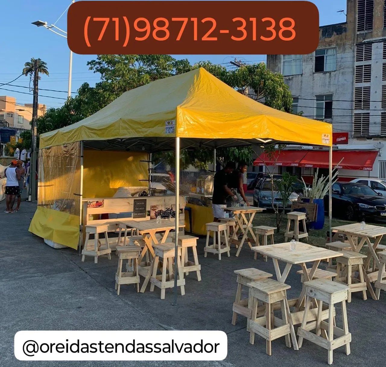 Toldo para eventos - Ideal para seu negócio! Pronta entrega imediata