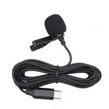 Microfone de lapela Tipo C para Celular PC Vídeo Conferência Youtube - Foto 5