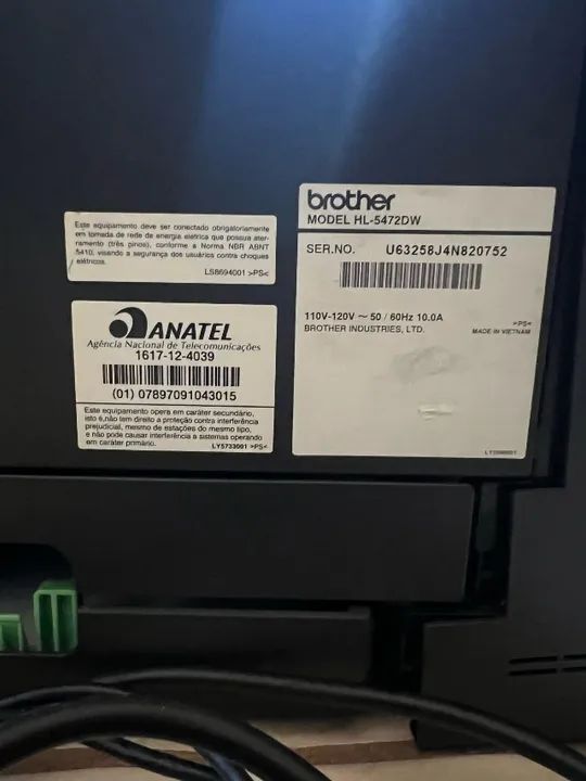 Brother Impressora Laser Mono HL-5472DW - Foto 2