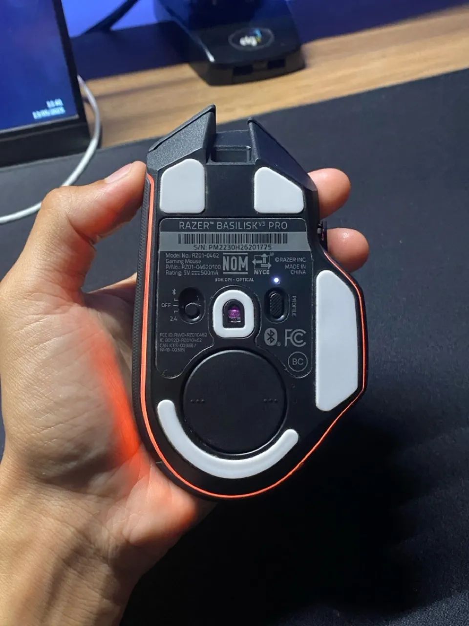 Mouse Game Razer Basilisk V3 Pro - Foto 5