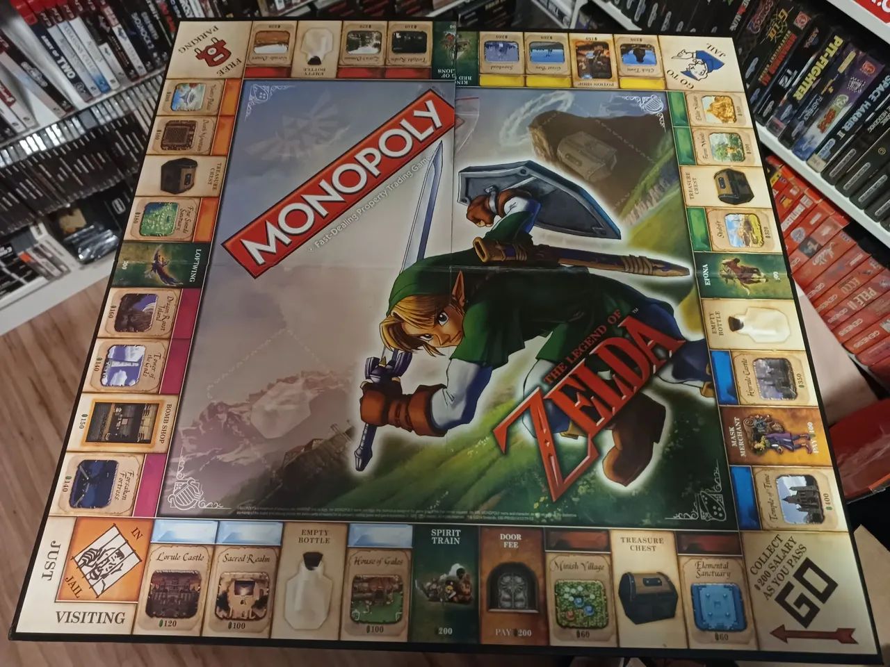 Jogo de tabuleiro Monopoly - Versão Zelda  - Foto 3