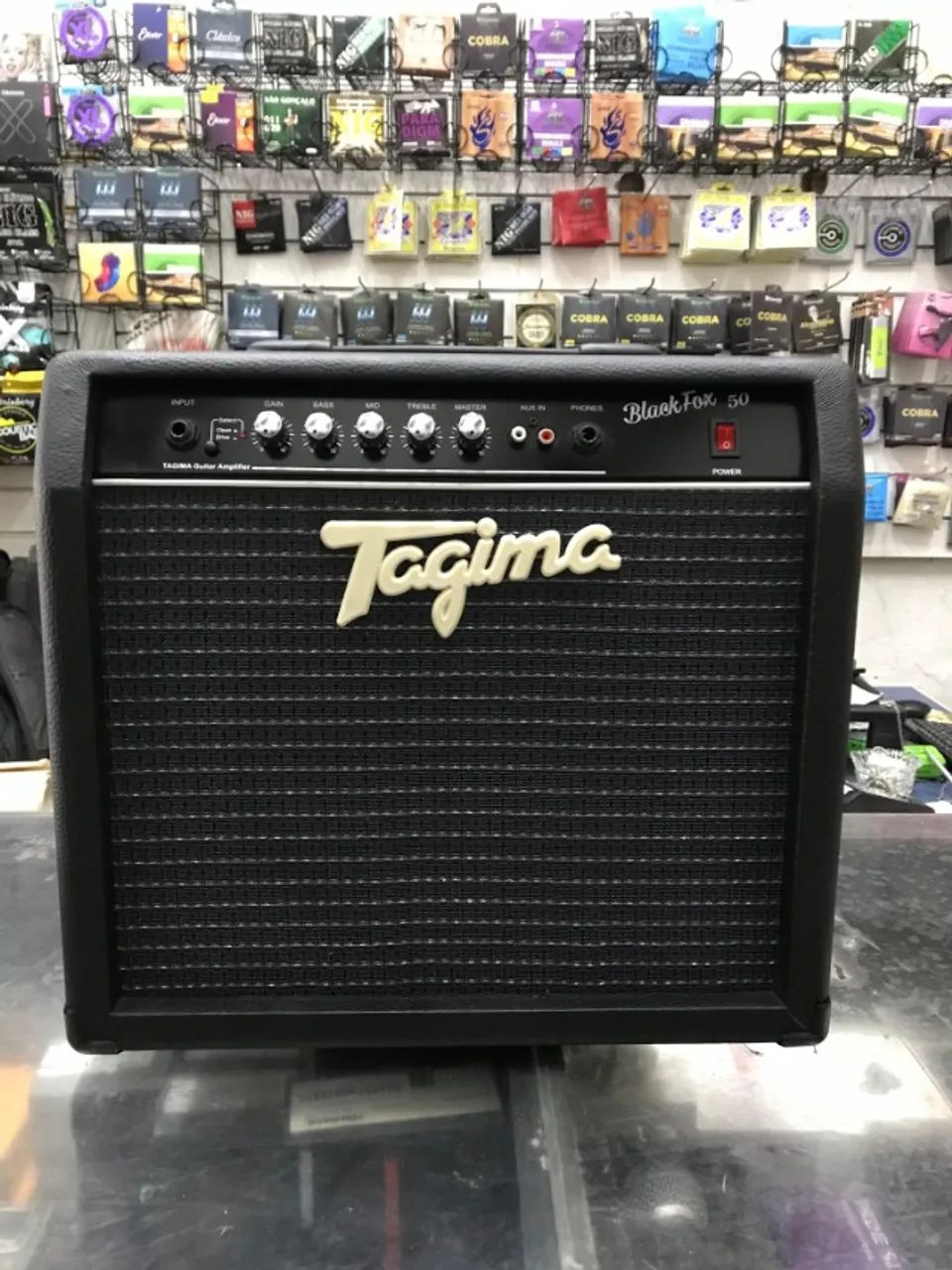 Caixa Amplificada Guitarra Tagima Black Fox 50 - Foto 4