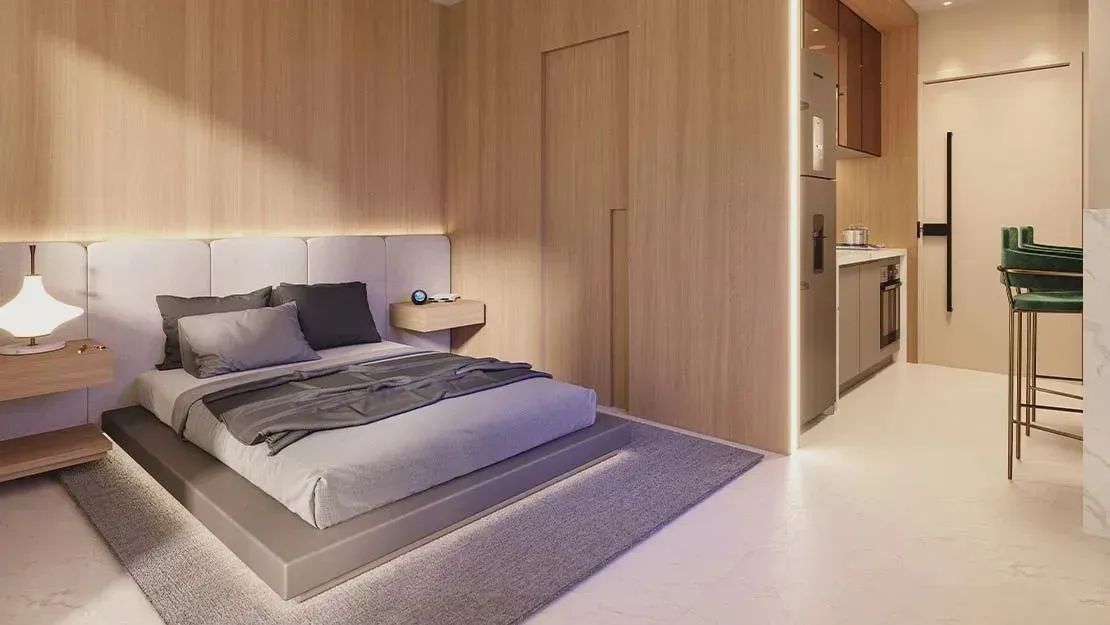 Jean Charles / Ipojuca: 1 Quarto, 1 Suíte, Varanda, Porcelanato, 28m² - Foto 2