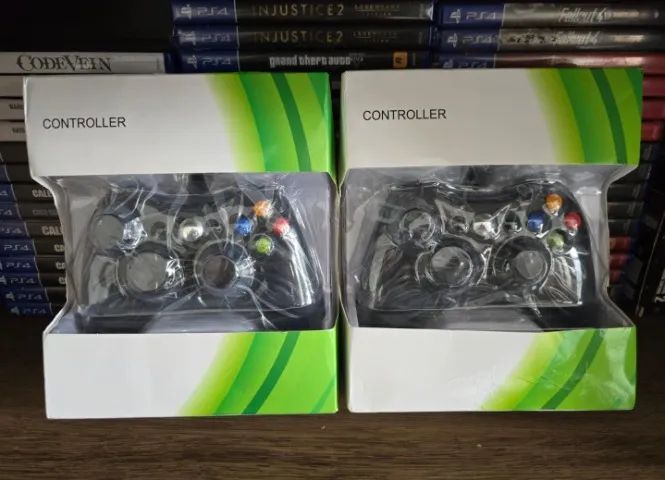 Controle para Pc Gamer e Xbox 360 Novo