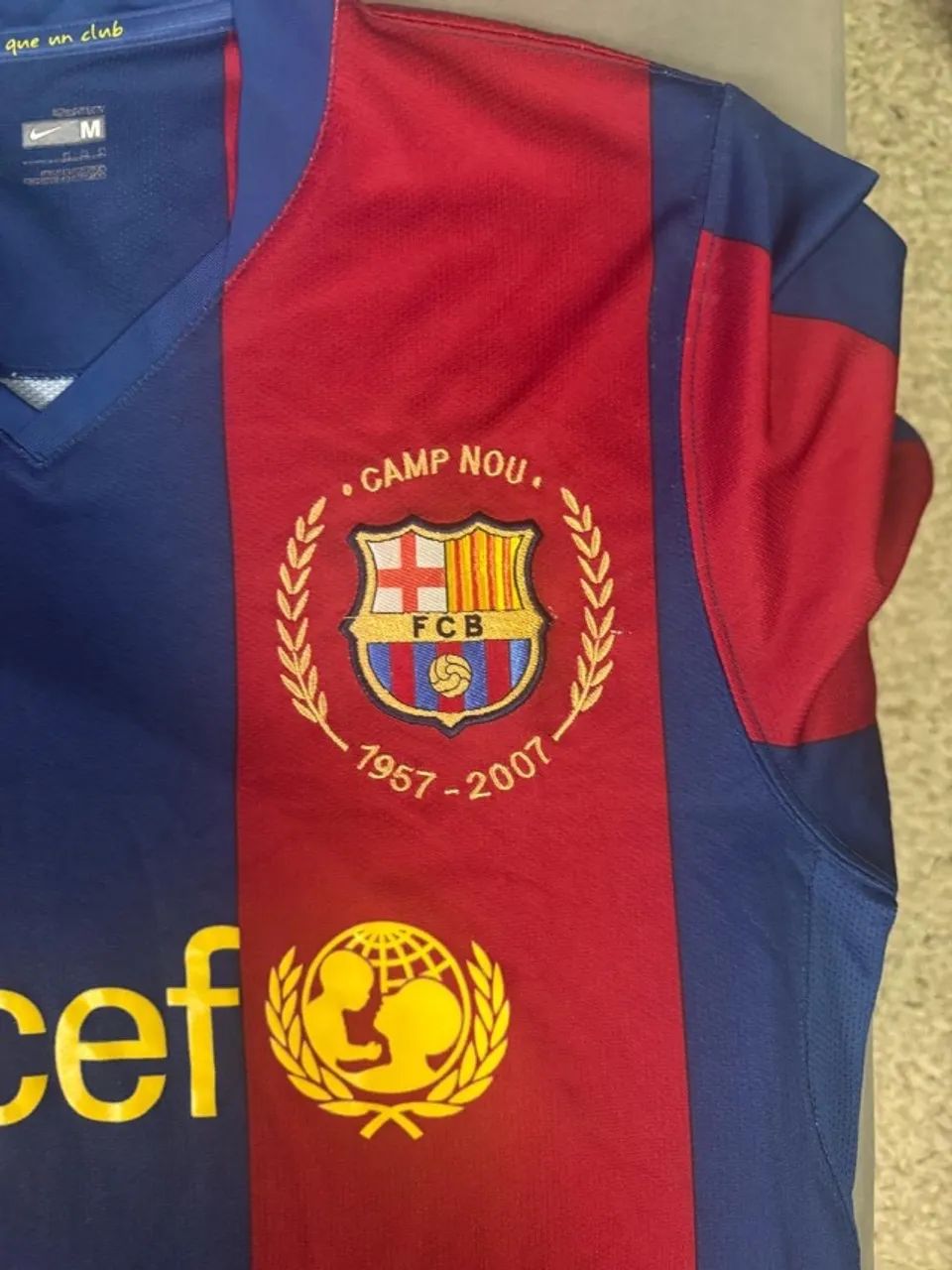Camisa Barcelona 2007/08 - Foto 4