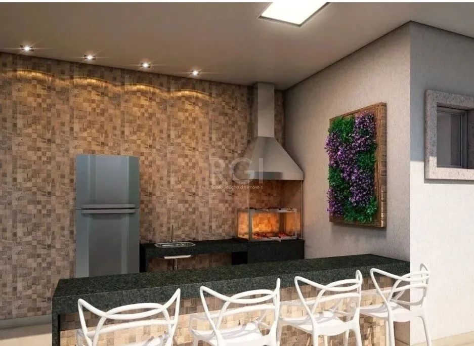 LINDO Apartamento 2dormitórios, NOVO! ANDAR ALTOSACADA COM CHURRASQUEIRA Medidor de água,  - Foto 3