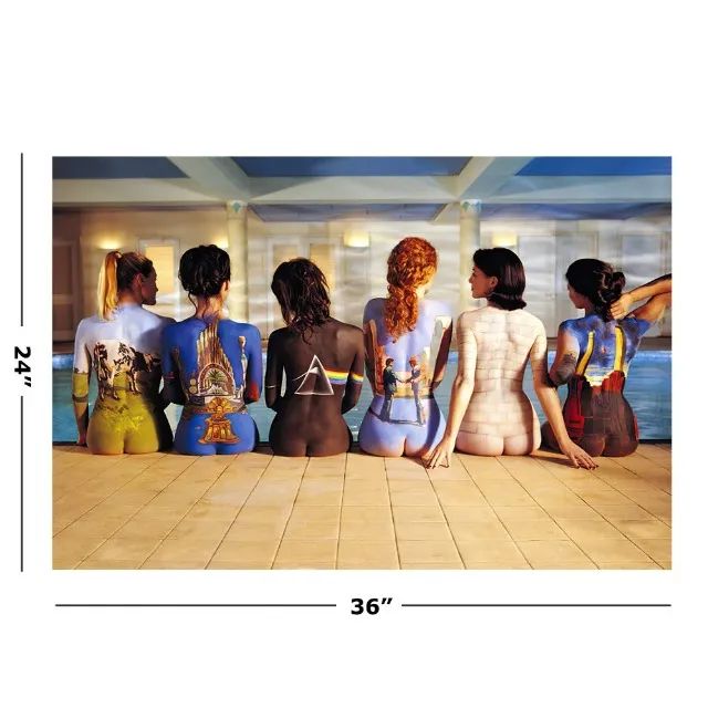 Quadro Poster Pink Floyd 24 polegadas por 36 polegadas