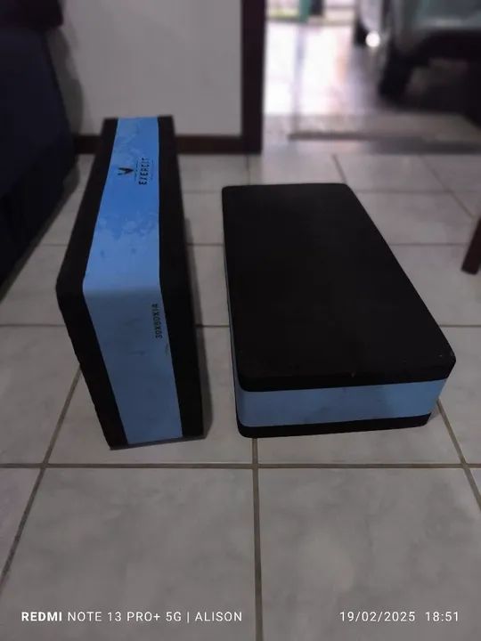 Kit academia em ótimo estado de conservação... - Foto 3