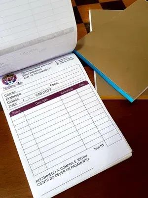 Talão de pedido  15x21 cm .  Personalizado  - Foto 2