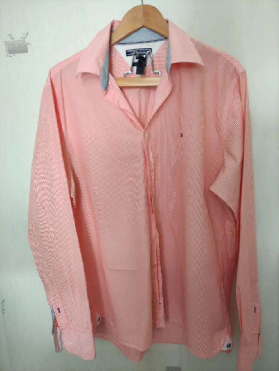 Tommy Hilfiger camisa algodão XL