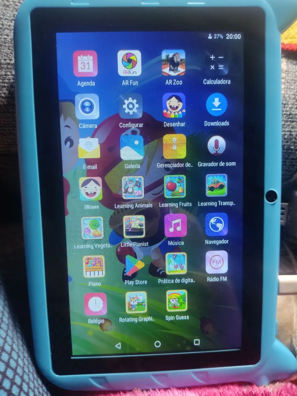 Tablet infantil do Sonic!