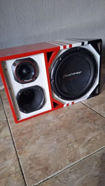 Caixa Trio com Sub PIONNER  1400w (Sem Módulo) - Foto 2