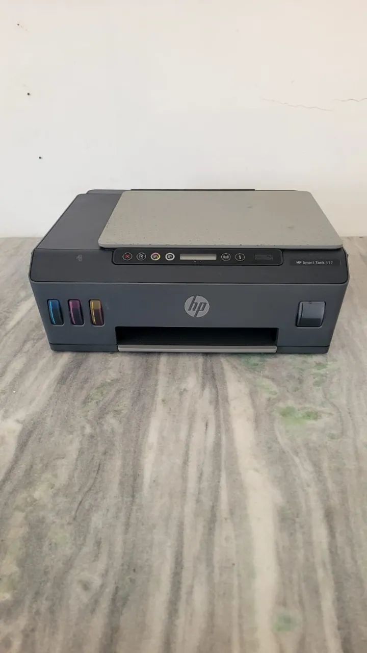 Multifuncional HP Smart Tank Sem Fio 517