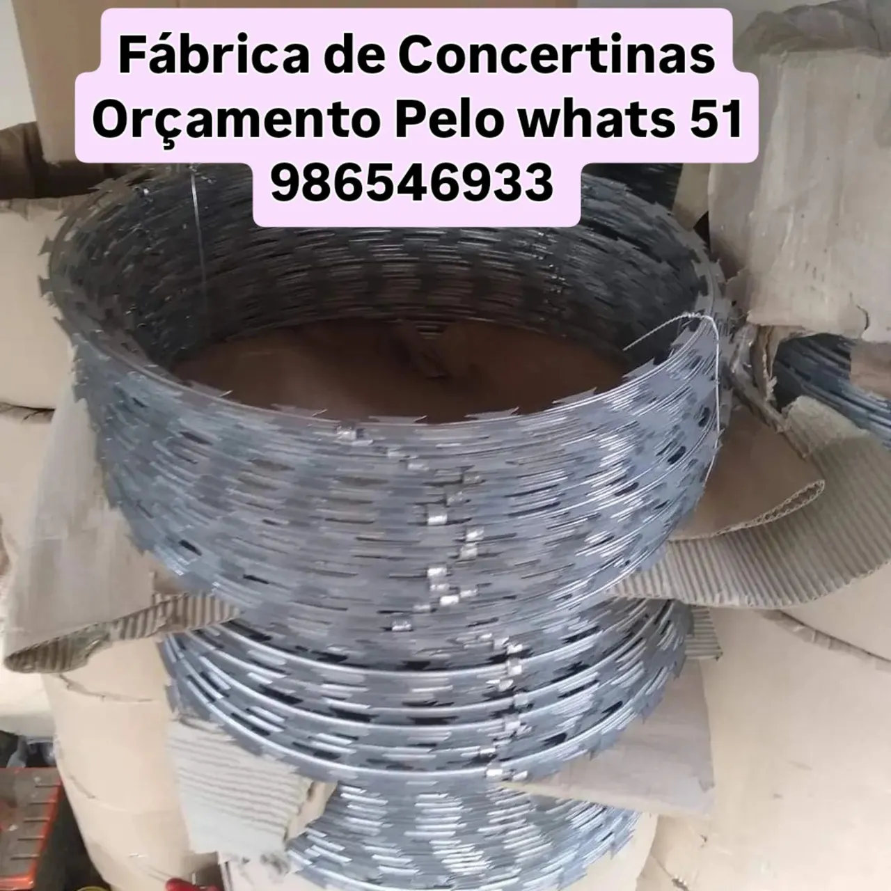 Concertinas para Segurança Residencial - Orçamento