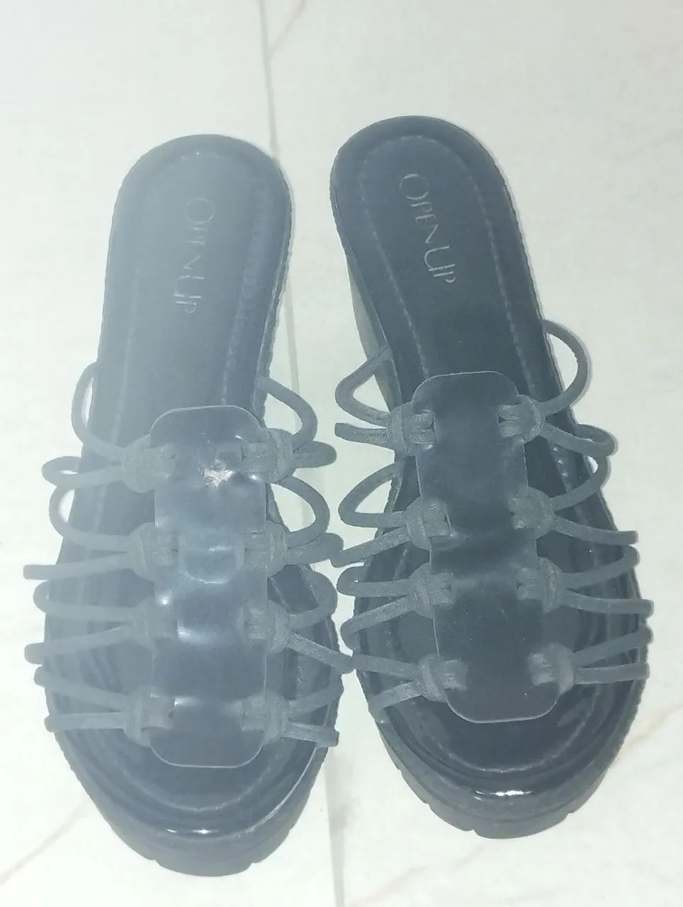 Sandália plataforma 