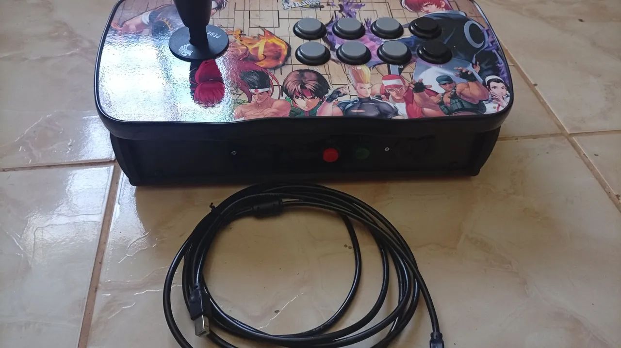 Controle arcade fliperama 64303560020609121