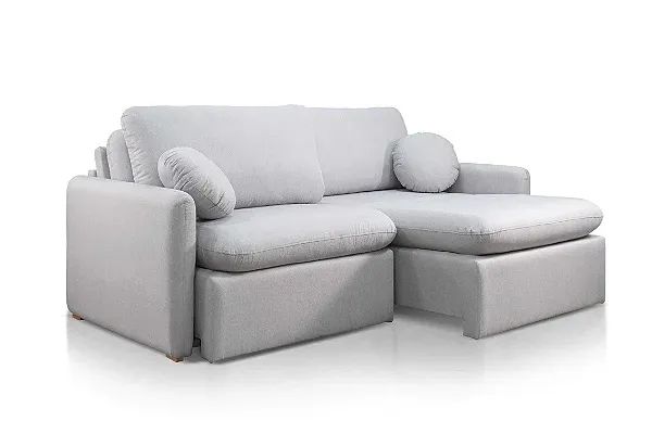 Sofá Retrátil 1,80m Munique Molas Ensacadas r65 - Foto 2