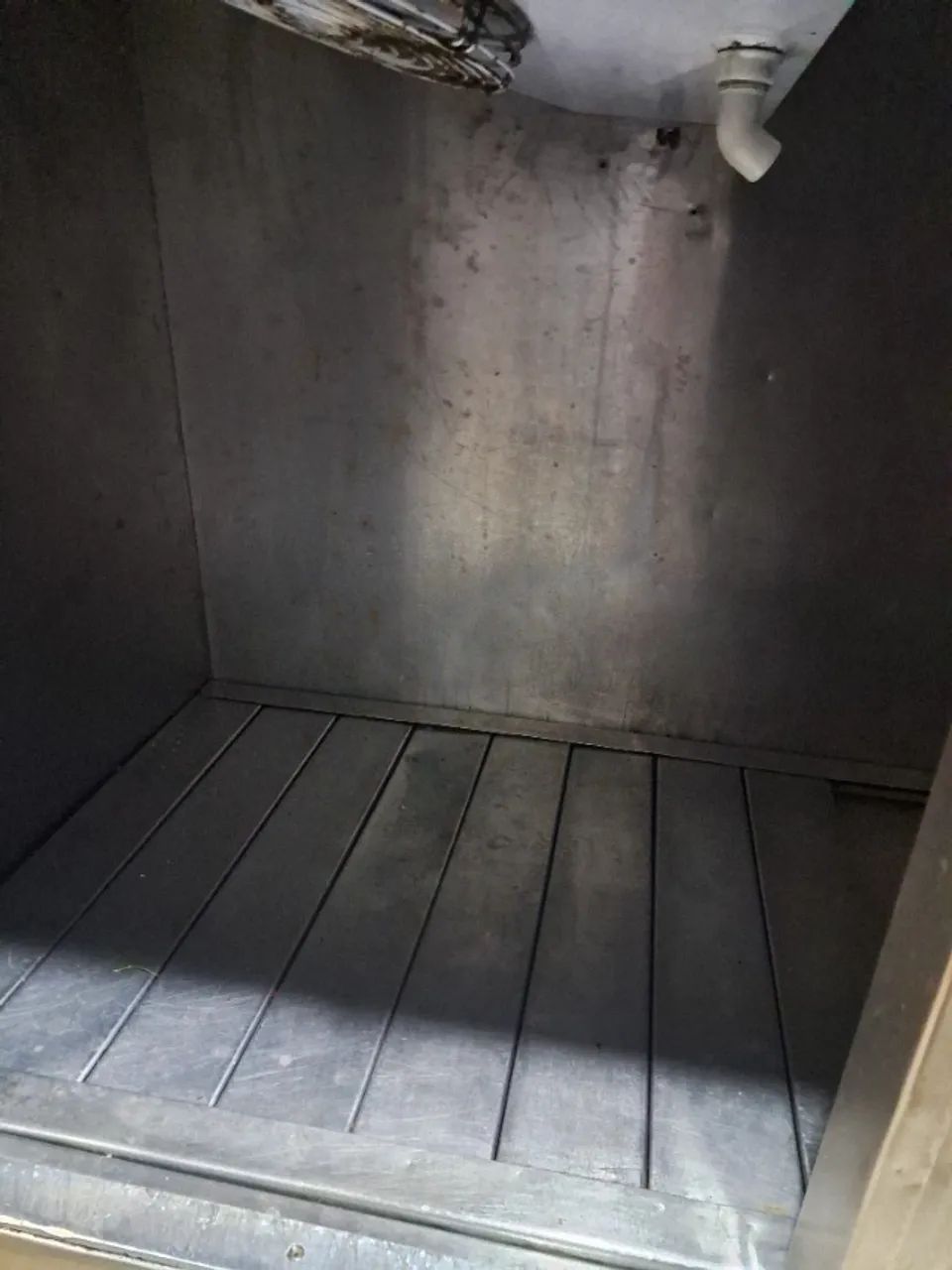 Balcão refrigerado de inox