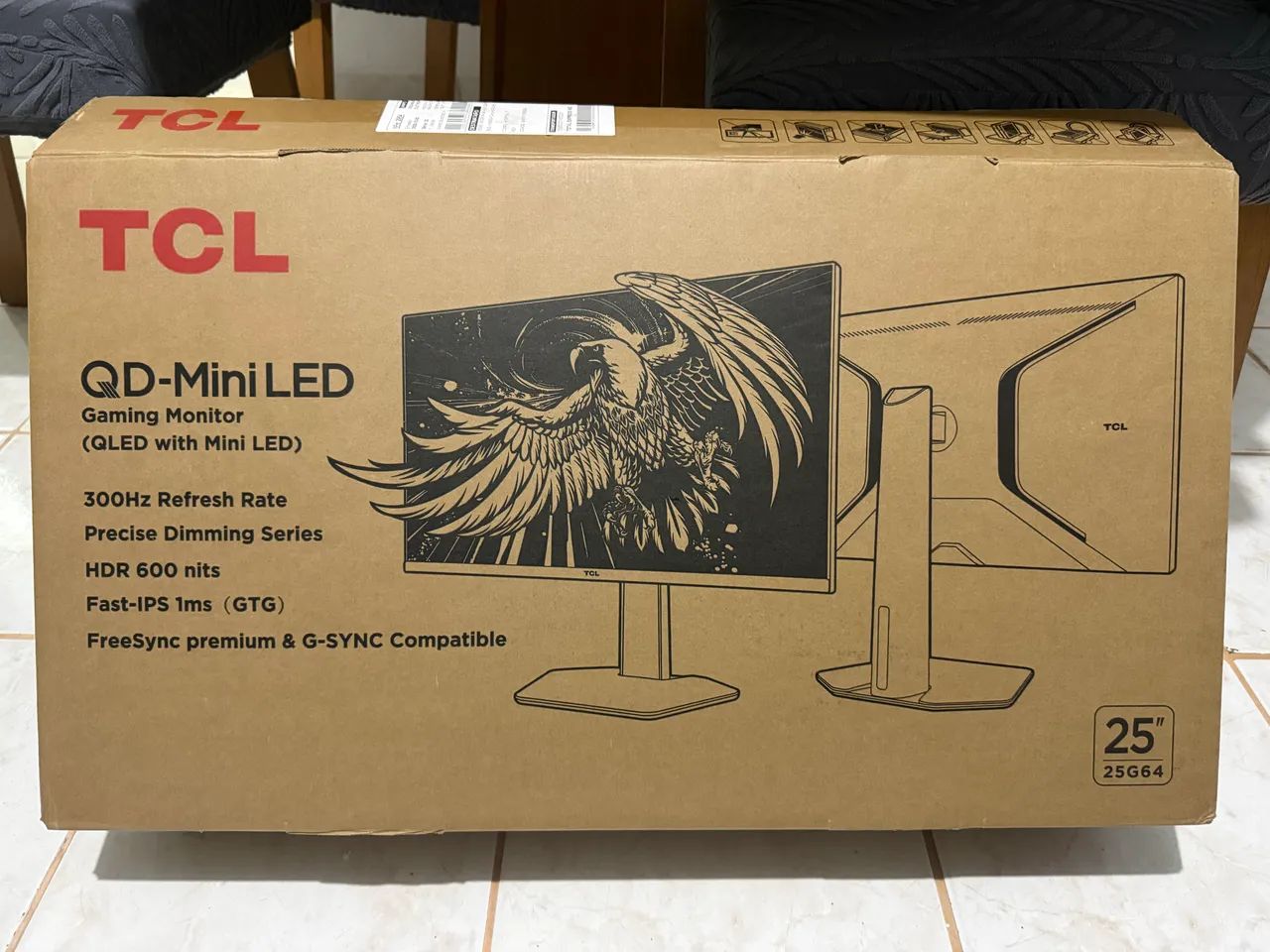 Monitor TCL 300Hz, 25" , QD MiniLed - Foto 3