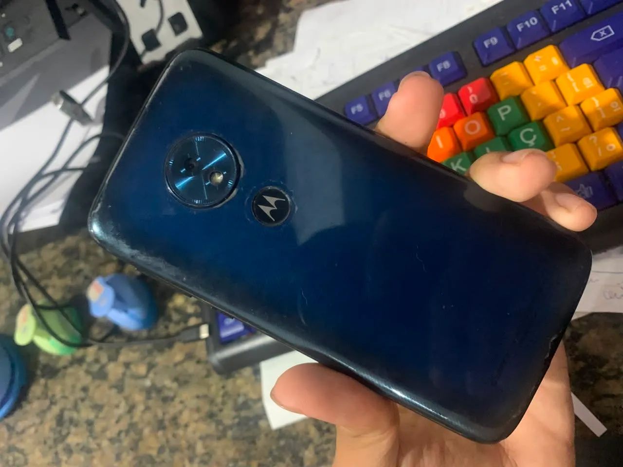 Moto G7 play quebra galho - Foto 4